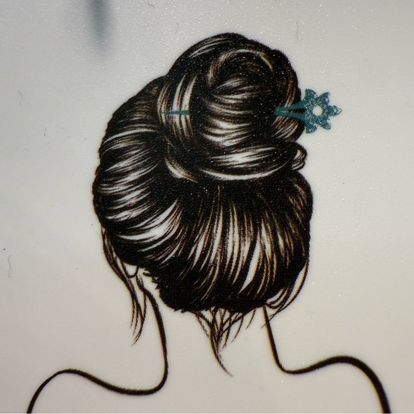 NWT Vintage Blue Ivy Mystical Bohemian Retro Style 6” Hair Pins - Picture 6 of 11